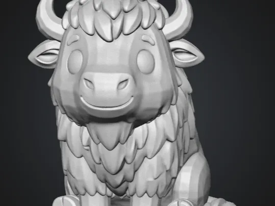 Mini American Buffalo Bison