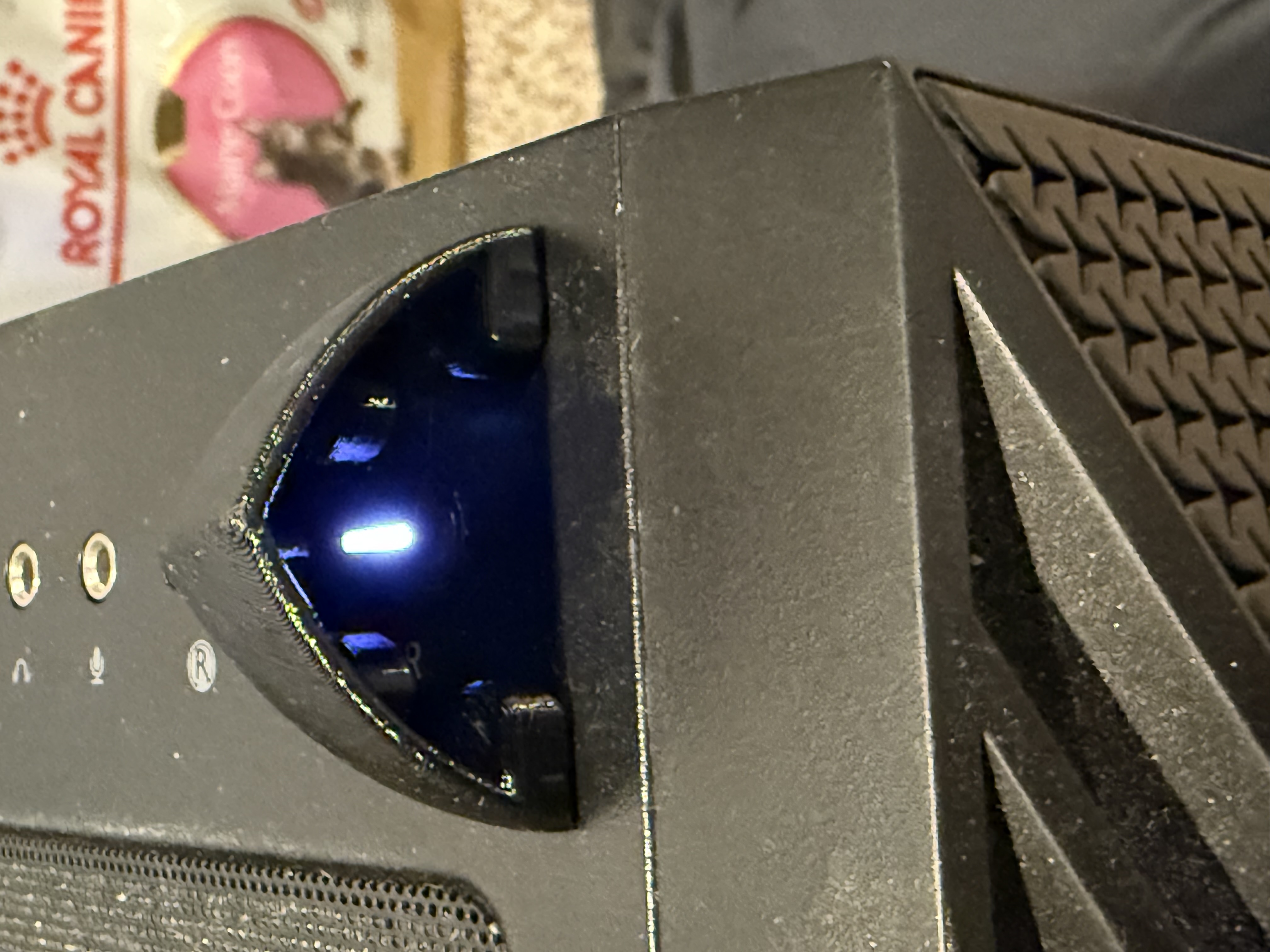 Magnetic PC Power Button Cover (Kitty Defender)