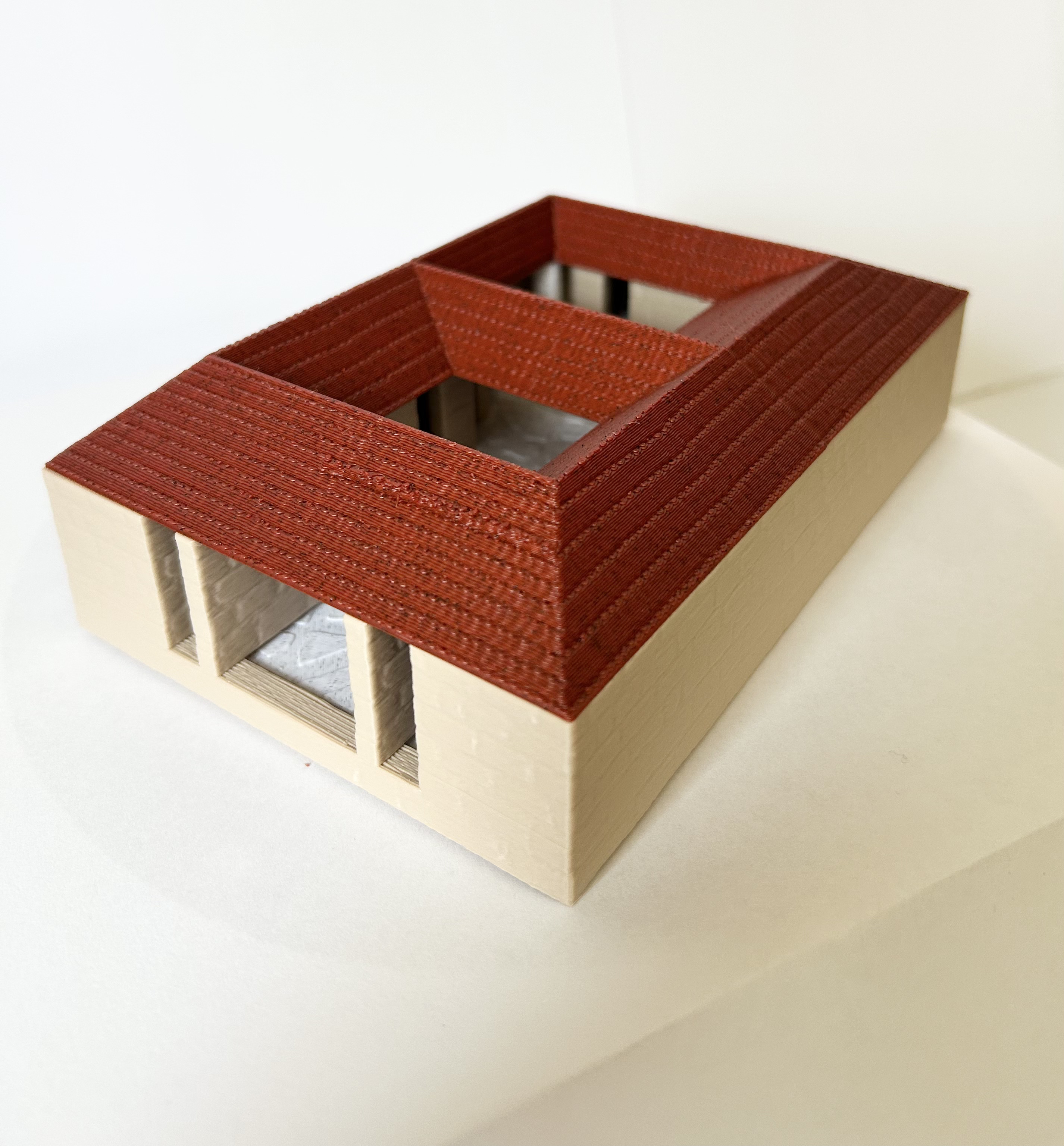 A beginner’s model of a Roman Villa