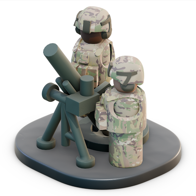 Down Range - U.S. Army Mortar Team
