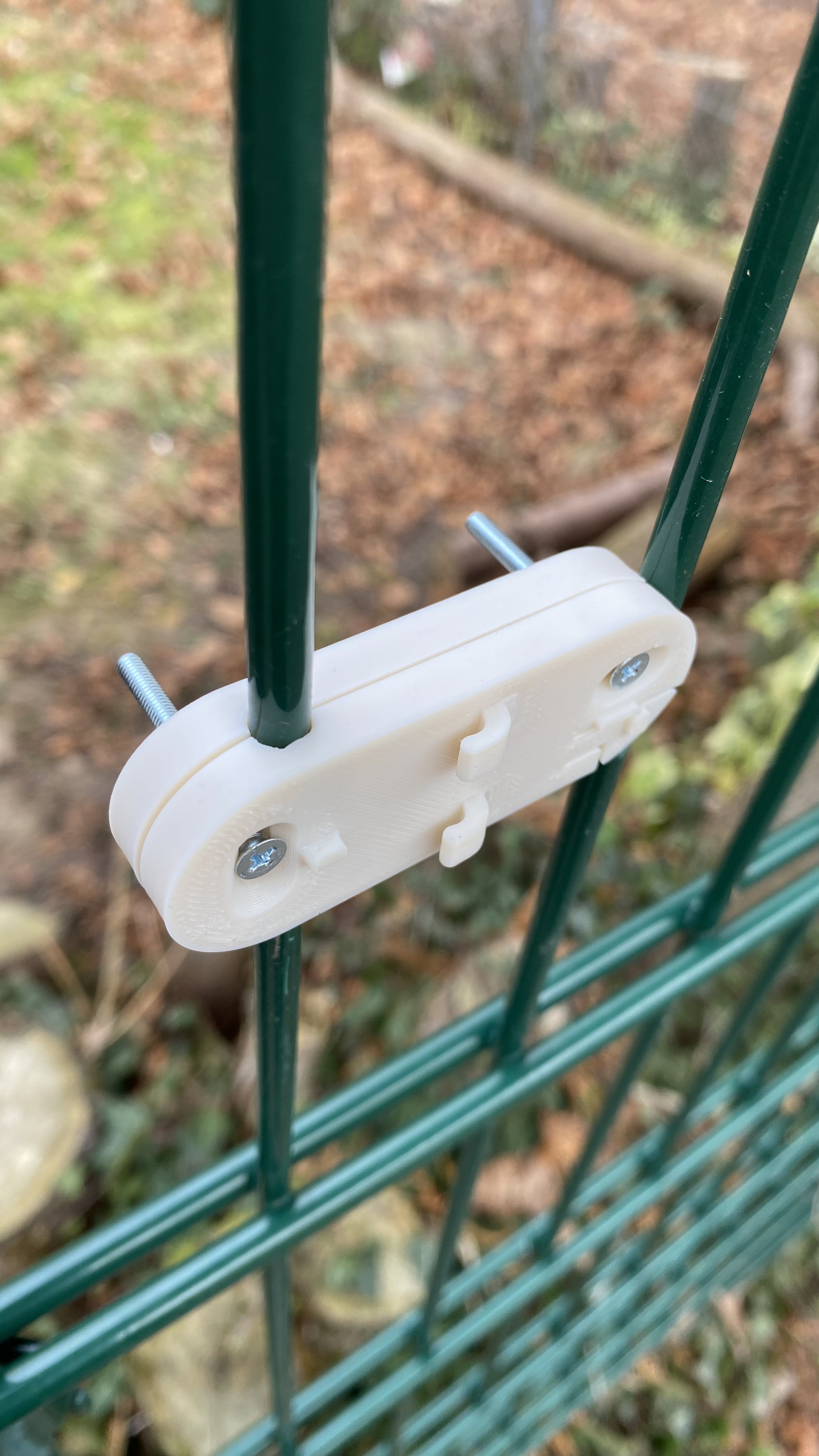 Honeywell DCP311 / DCP511 / DCP911 bell plate/mount for fence (Halterung für Zaun)