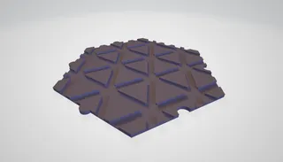 Triomino board