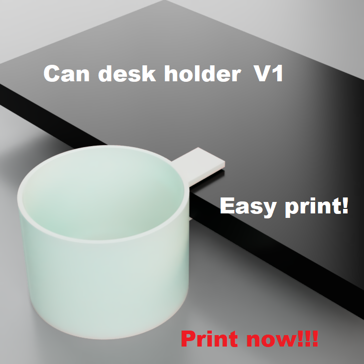Can desk holder universal