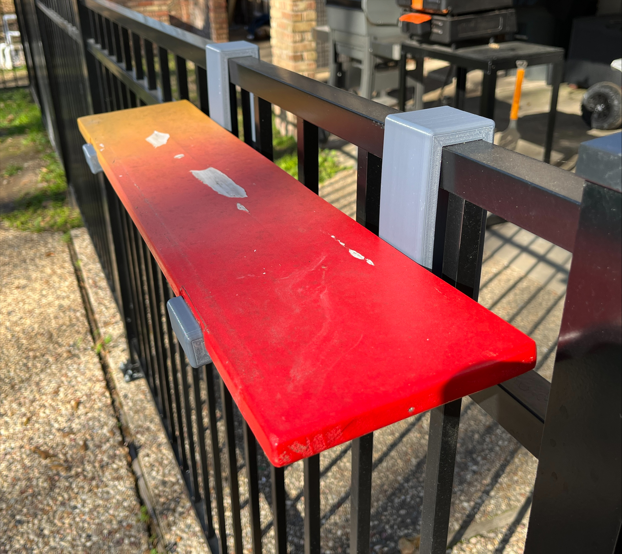 Pool Fence Shelf