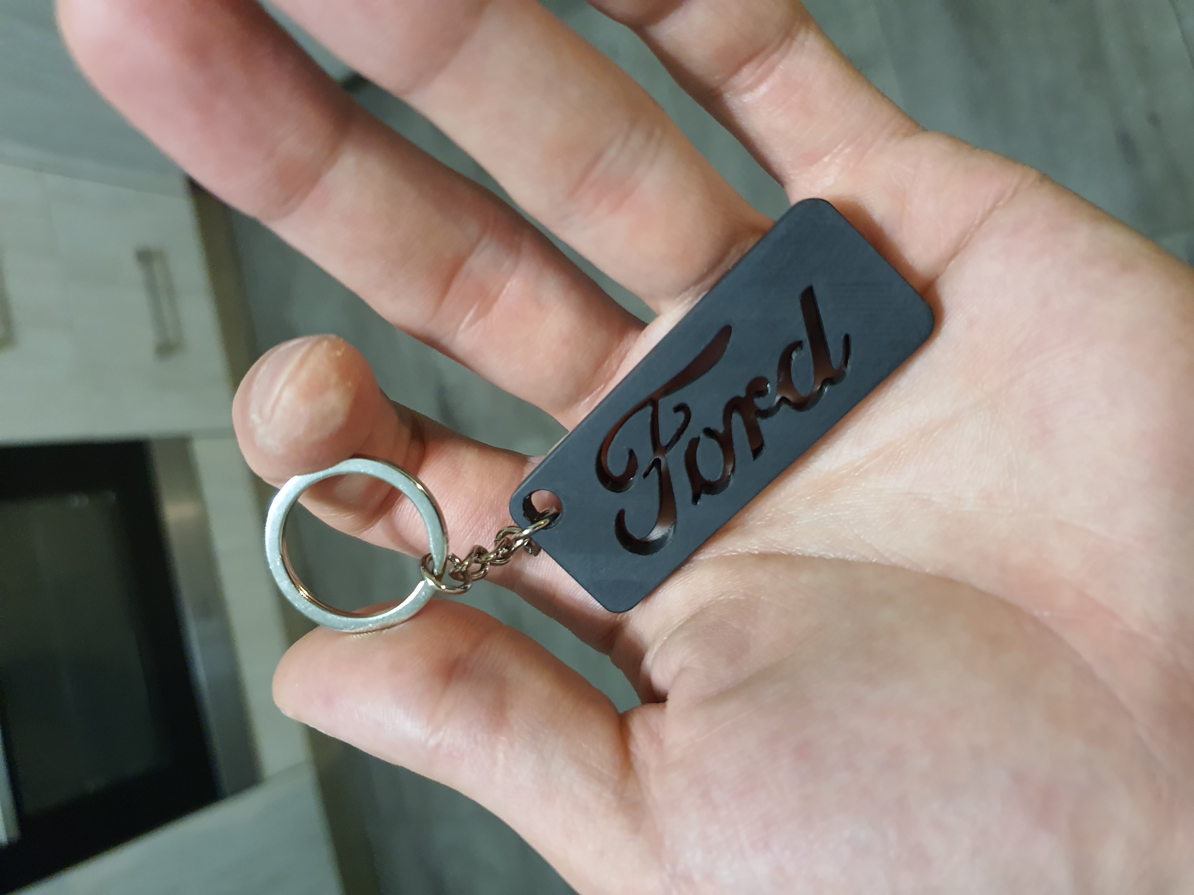 Miniatura 2 do modelo 3D Ford keychain