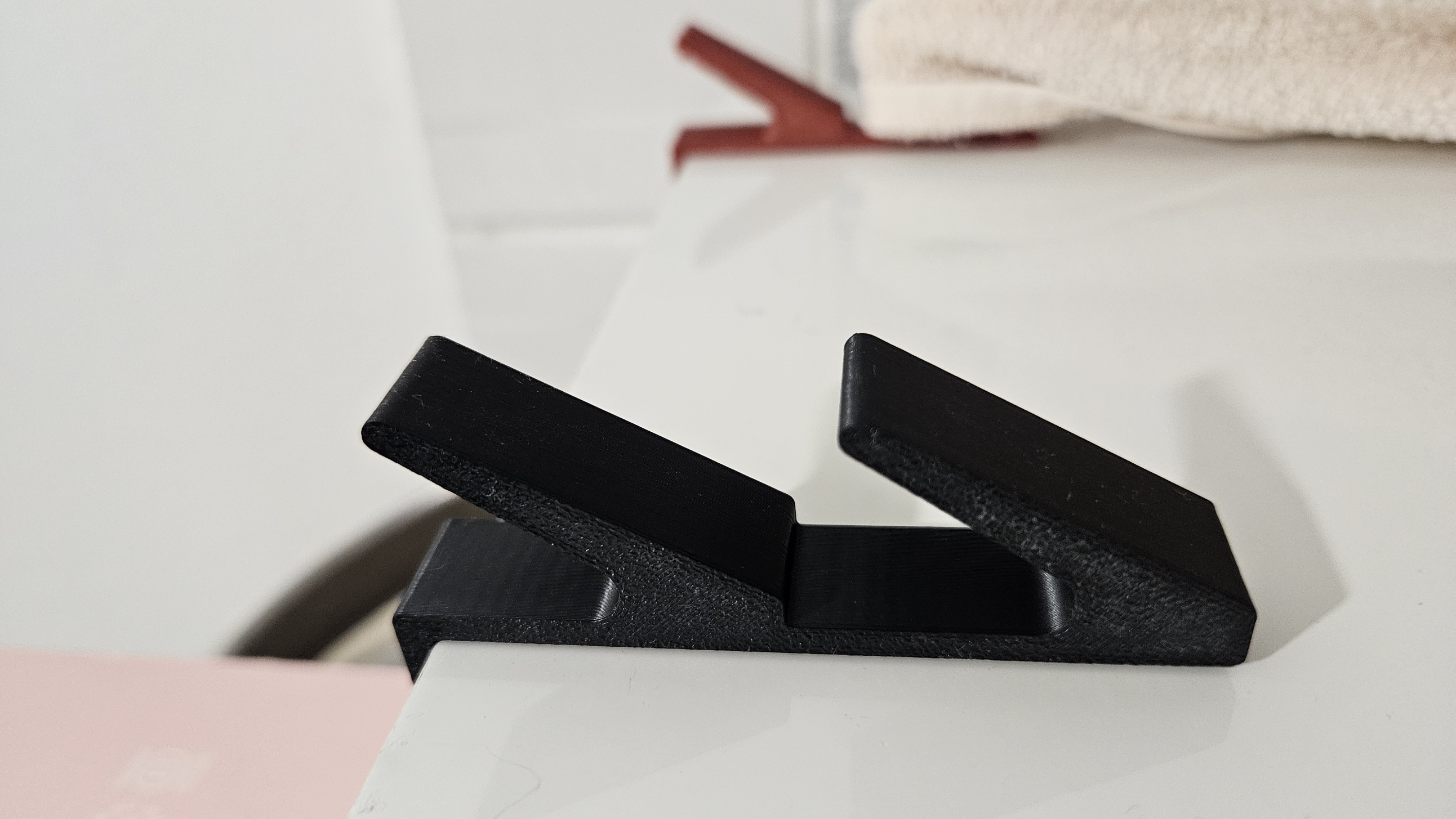 Screw-on Towel Hook for Cabinets (Remix of Shower Glass Towel Hook)