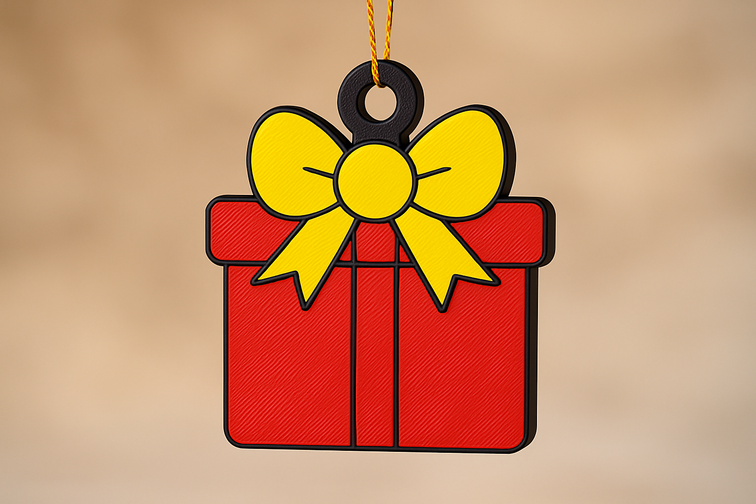 Gift Box Ornament