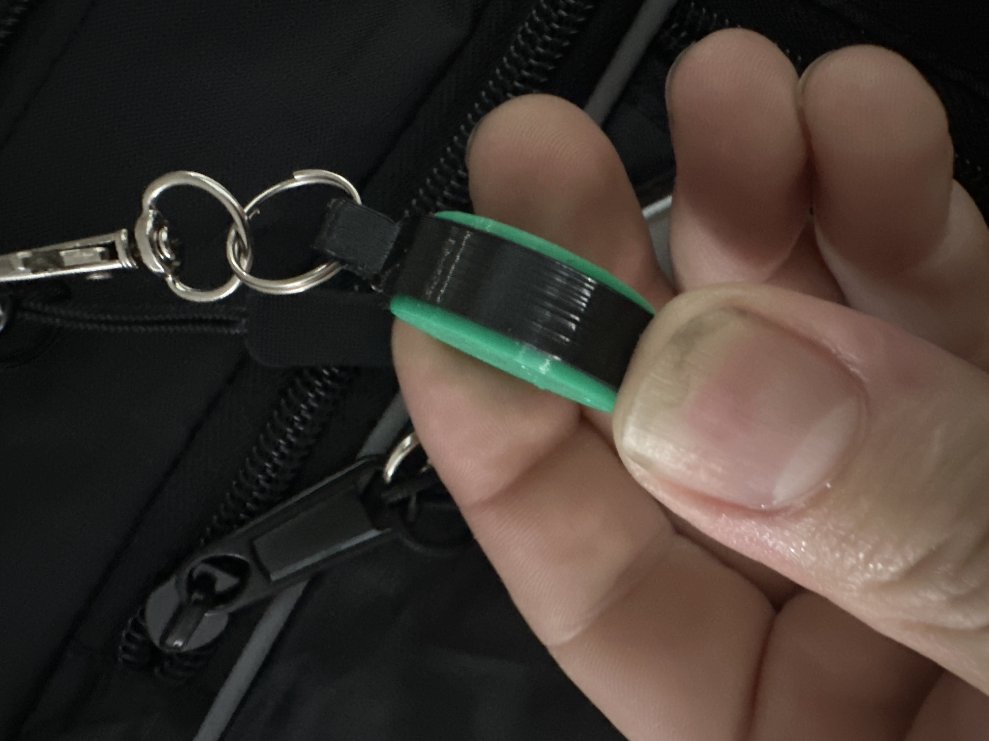Double Sided Pickleball Keychain
