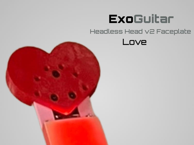 ExoGuitar - Head - Headless