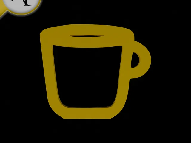 Simple Coffee Cup Symbol - 2D Art