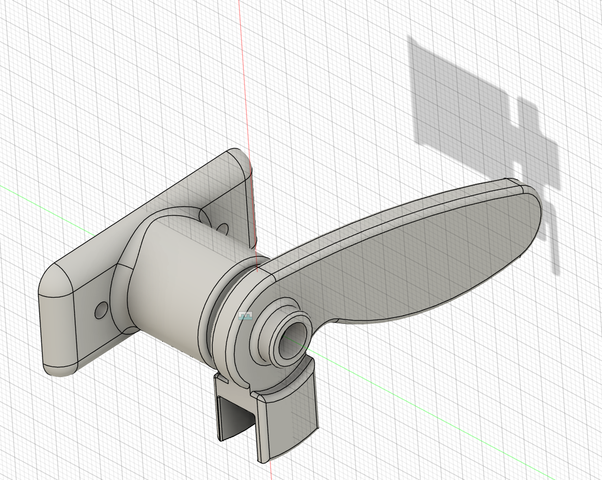 poignee complete Dometic Seitz S3/S4, preview image from the creator on Printables