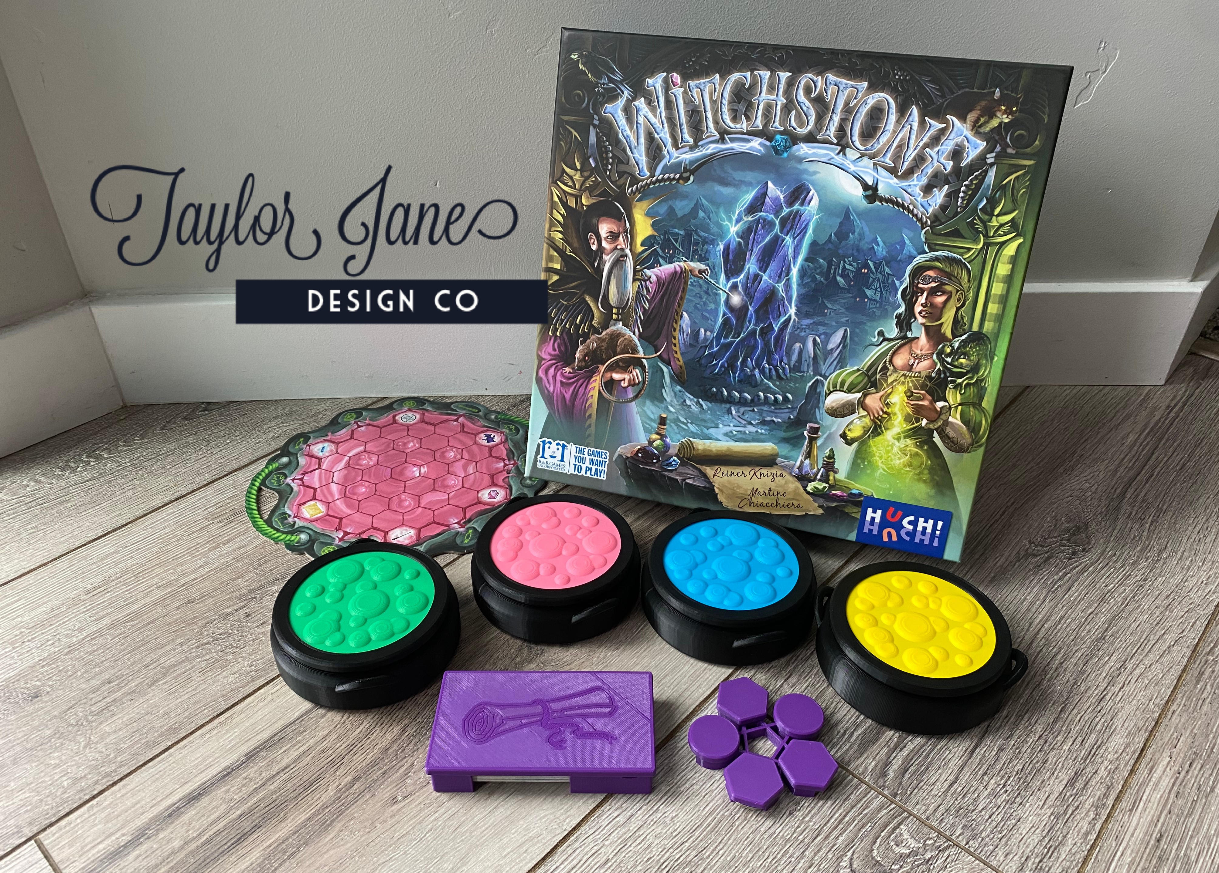 Miniatura 7 do modelo 3D Witchstone Compatible Board Game Insert