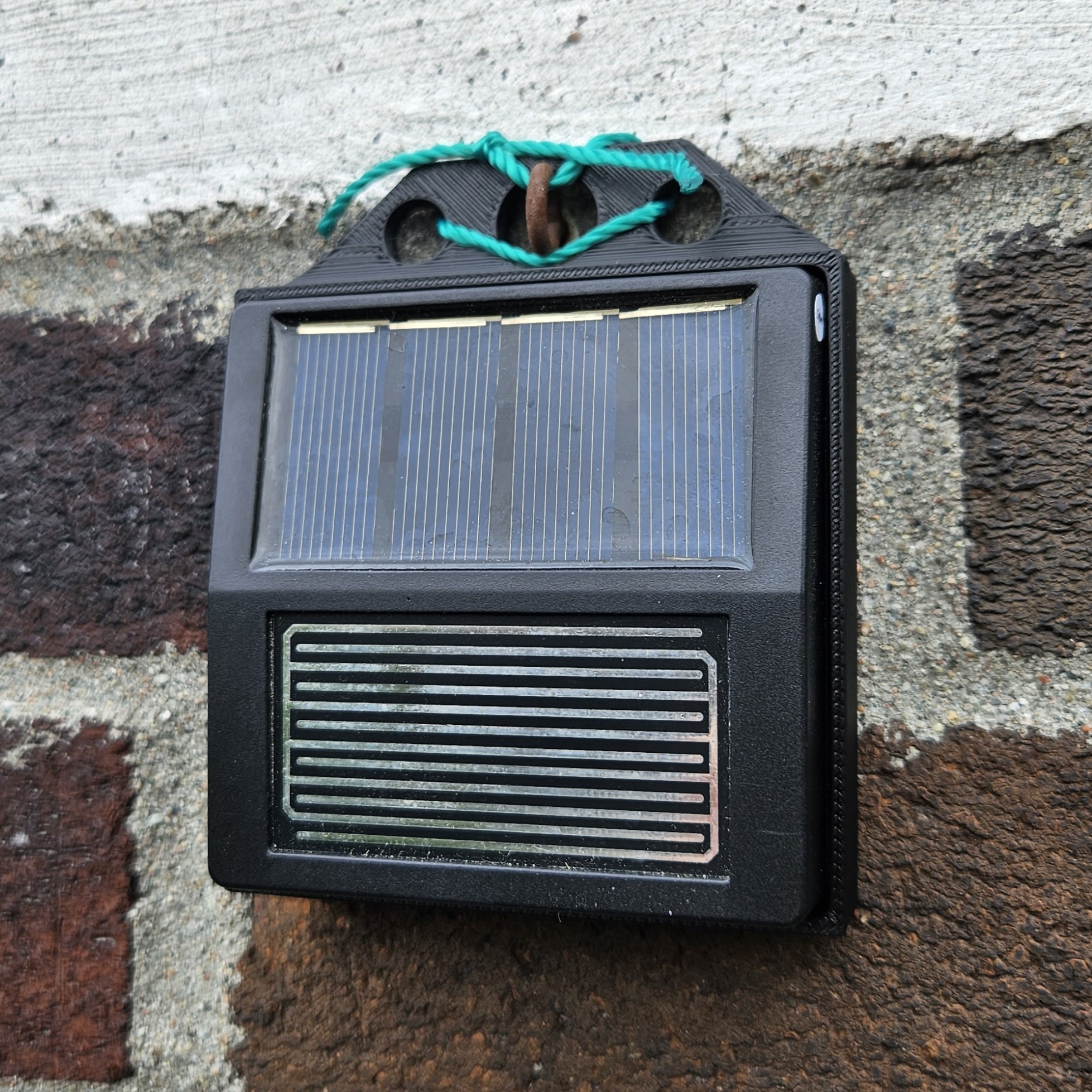 Zigbee Solar Charging Rainwater Sensor Holder