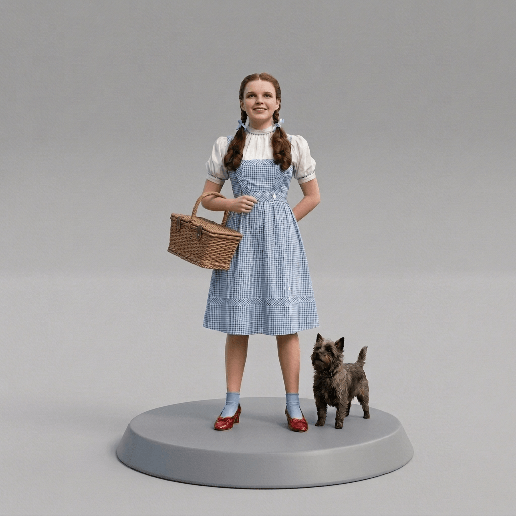 The Wizard of Oz - Dorothy and Toto - 1939 - REVISED