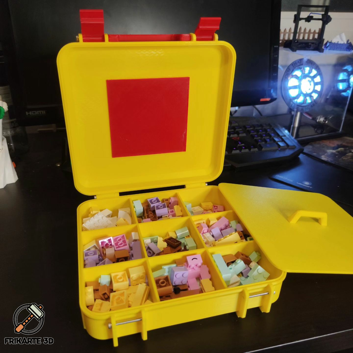 Pack of Tool Box Bases with Compartments