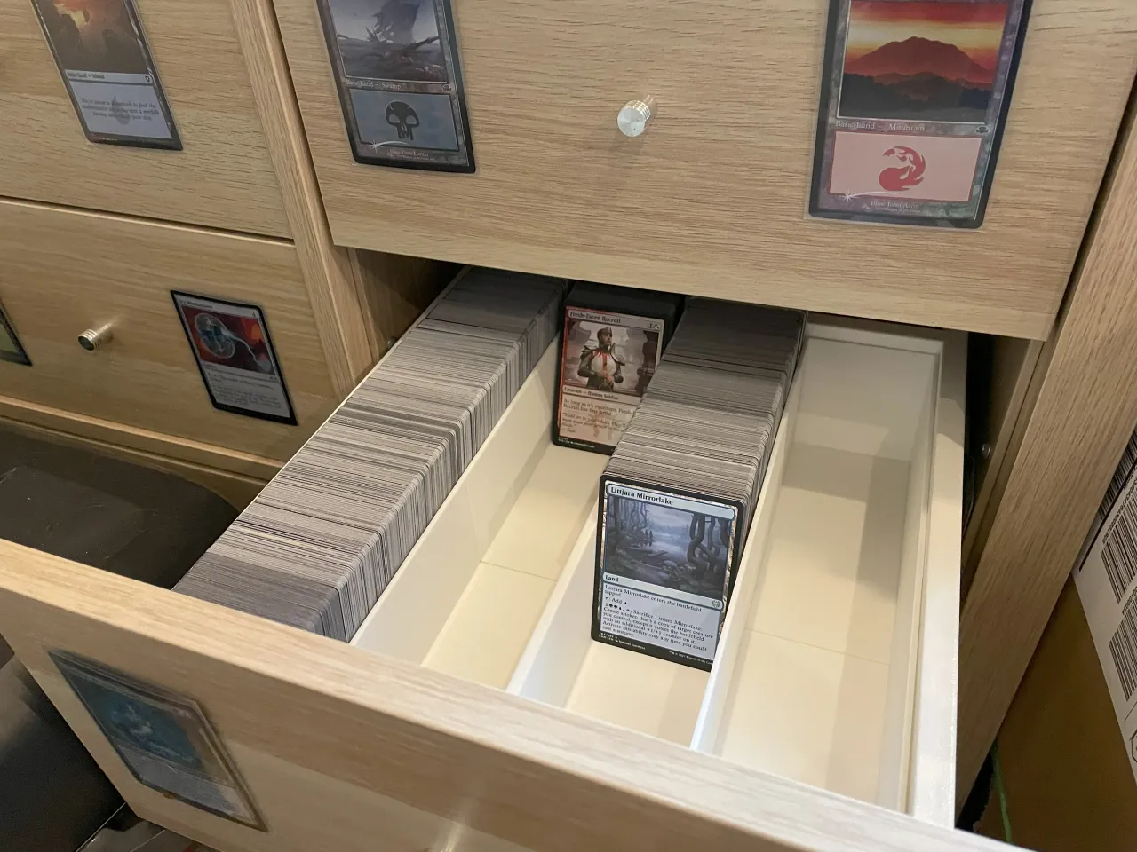 Kallax drawer insert for MTG Cards or similar by bjoern.sternberg |  Download free STL model | Printables.com