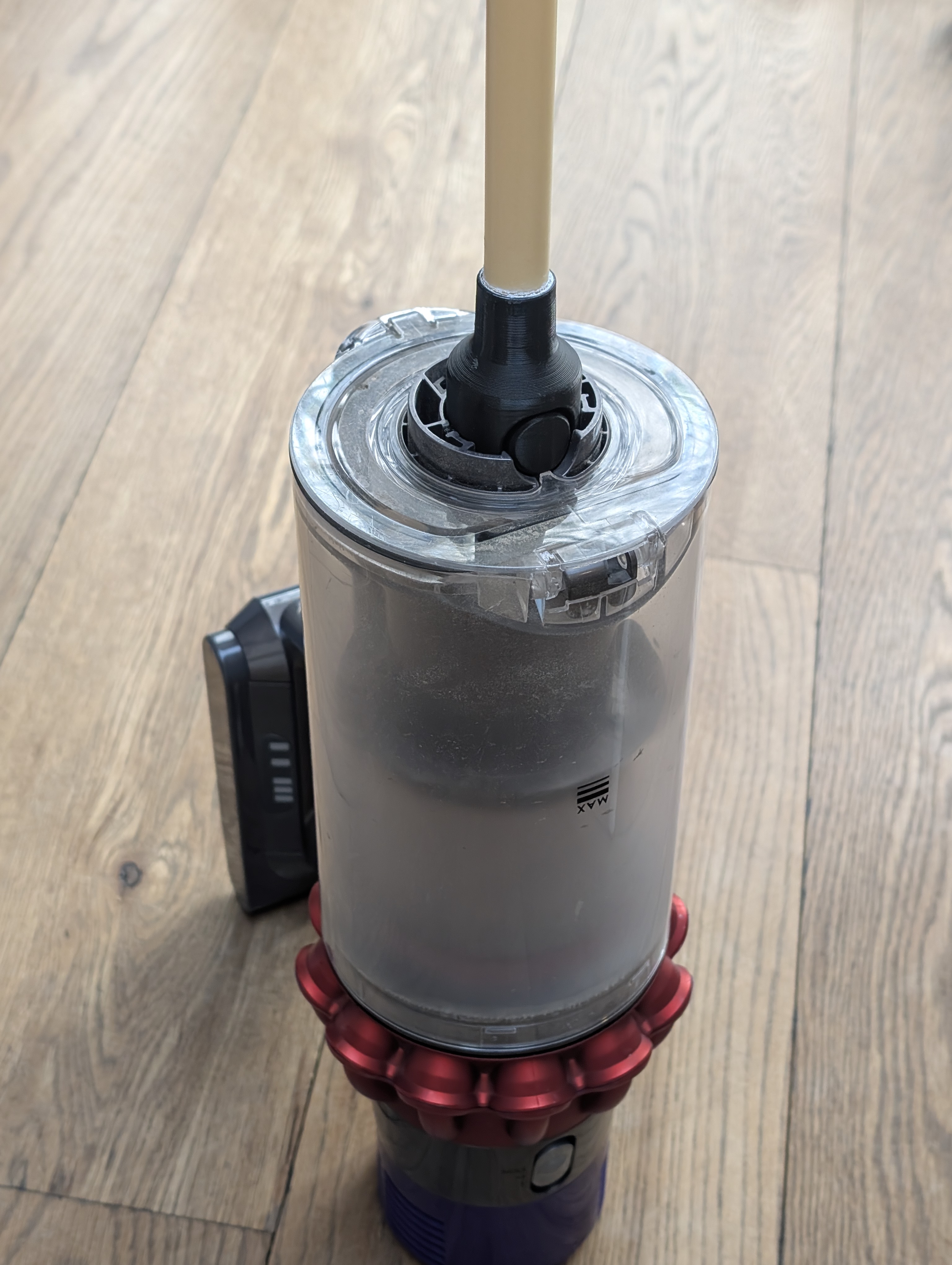 Dyson V10 transition piece to Ø16mm tube