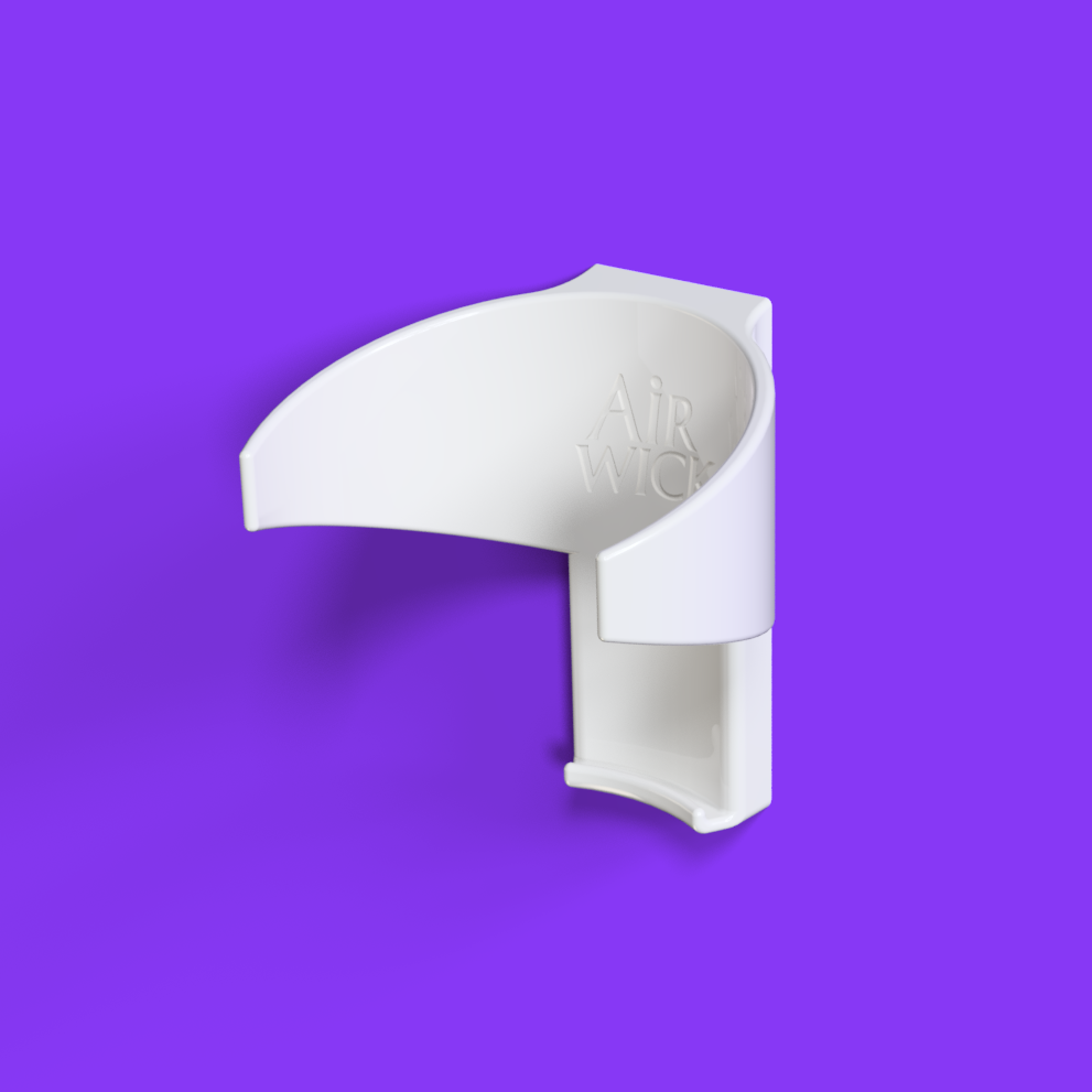 Wall mount for AirWick air freshener compact snap