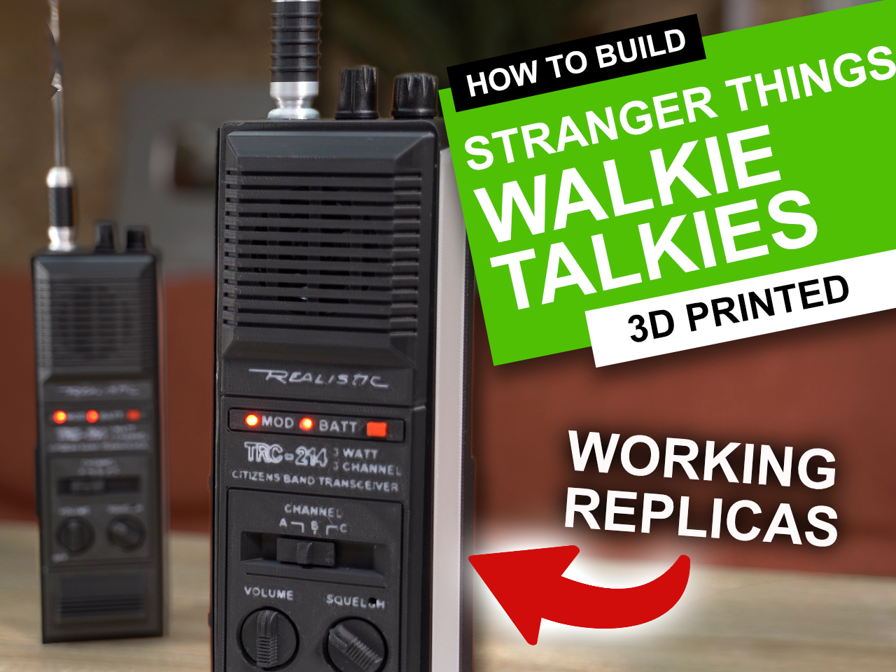 Build Working Stranger Things Walkie-Talkies - How To