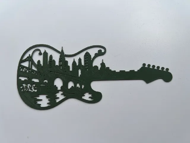 Guitar Wall Art #6