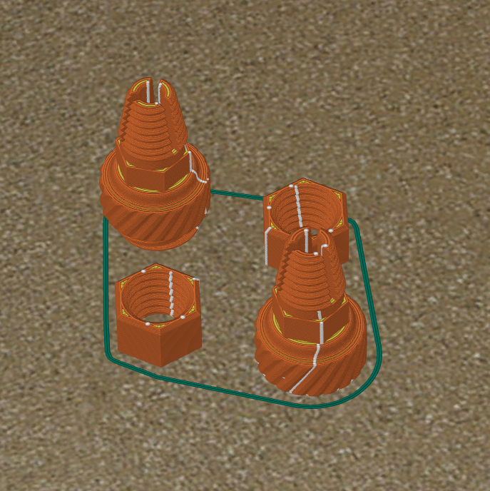 Filement filtre (oiler) with 4mmPTFE tube conectror
