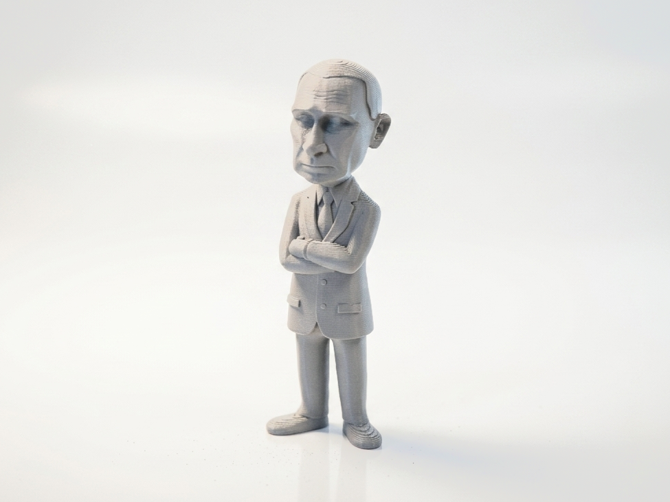 Vladimir Putin Figurine Celebrity 3D Printable