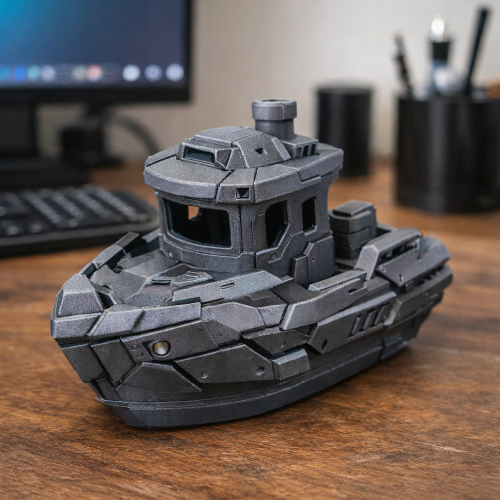 Armoured Plate Benchy