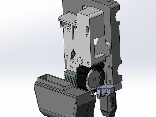 Qidi Q1 PRO BTT Microprobe mount V2