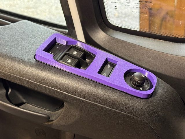 RAM Promaster Window Switch Cover for Cat & Dog Protection, preview image from the creator on Printables