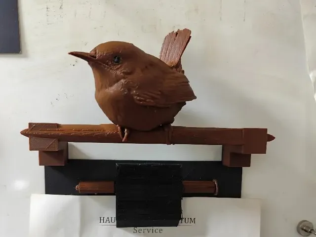 jenny wren fridge note clamp upgrade (tube for pen)