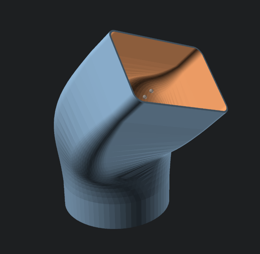 MatrixFlow: Universal Parametric Duct Adapter — miniatura 5