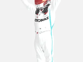 Lewis Hamilton - scale figure (1:43)