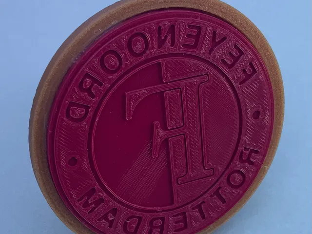 Stamp of the football club FEYENOORD
