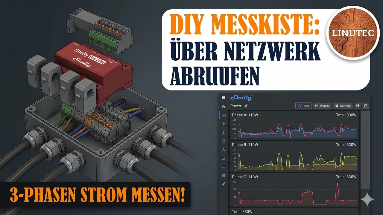 Messkiste - Shelly Pro 3EM 16A | 32A