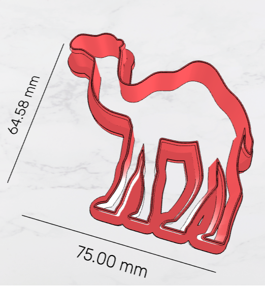 Camel Cookie Cutter