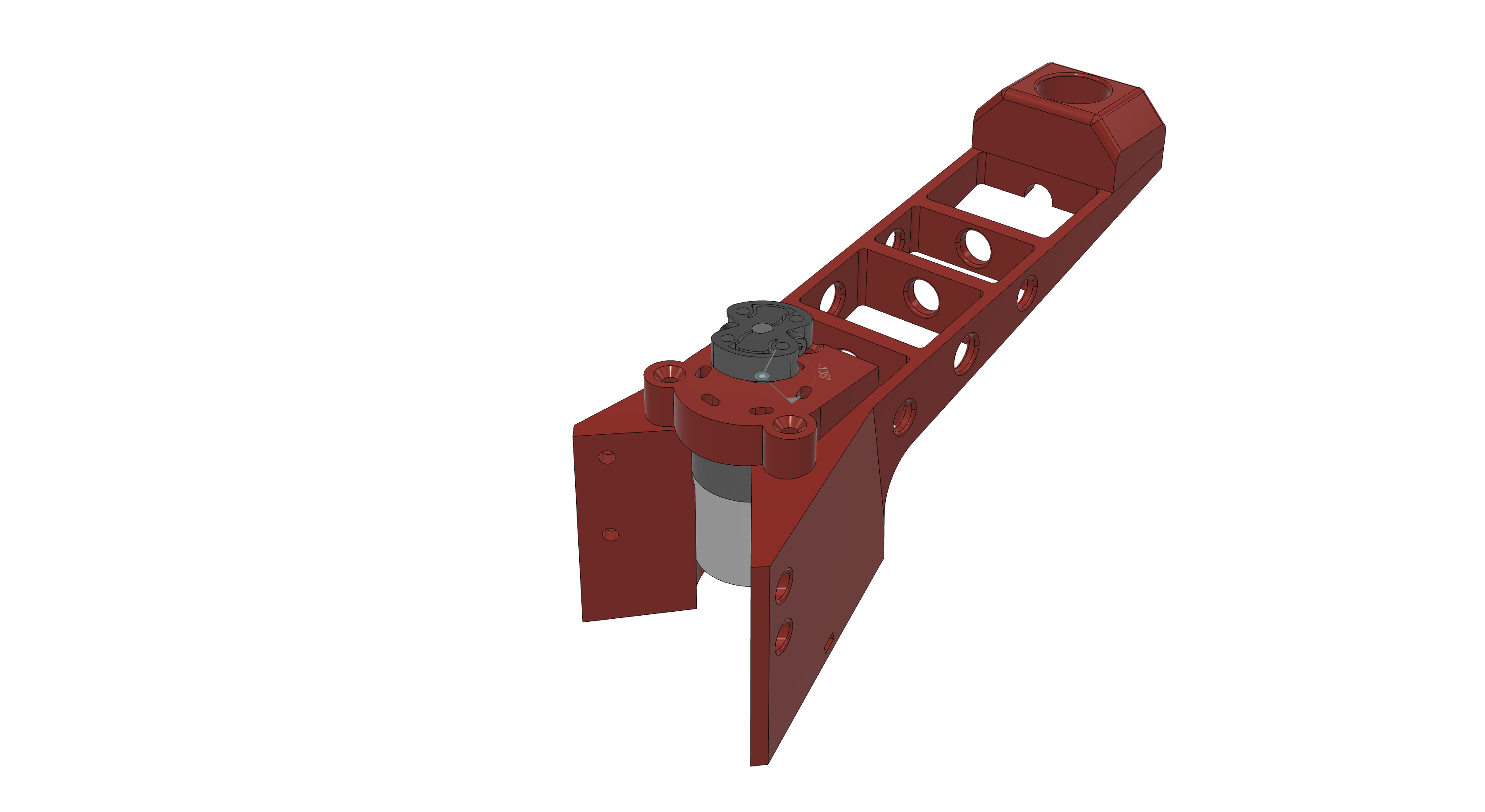 Beefy Dome Motor and SlipRing Mount for Mark III