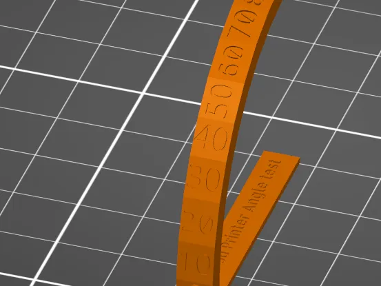 3D Printer Angle Test