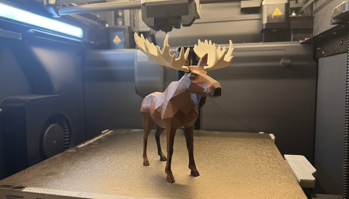 Low Poly Moose