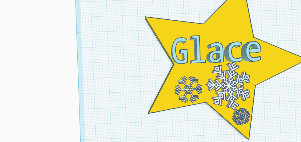 Glace Key chain