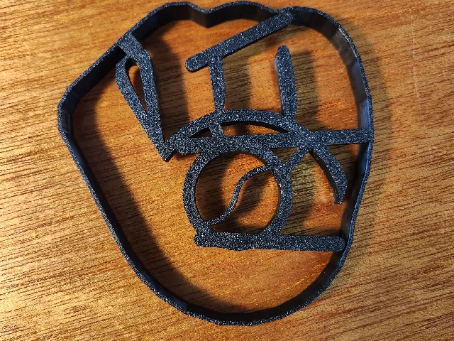 Milwaukee Brewers cookie cutter