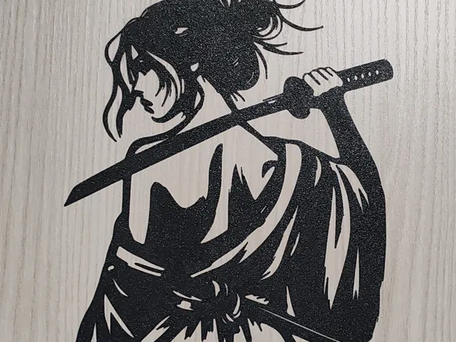 Samurai Girl Japan 2d art