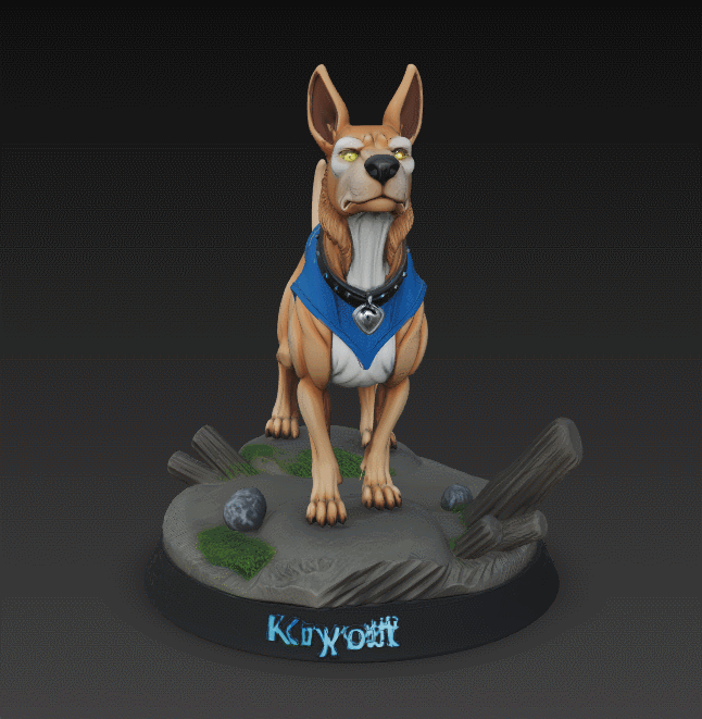 FIGURA SUPERHEROES CRYPTO (COMIC DC)