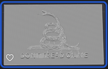 RELIEF OF THE GADSDEN FLAG