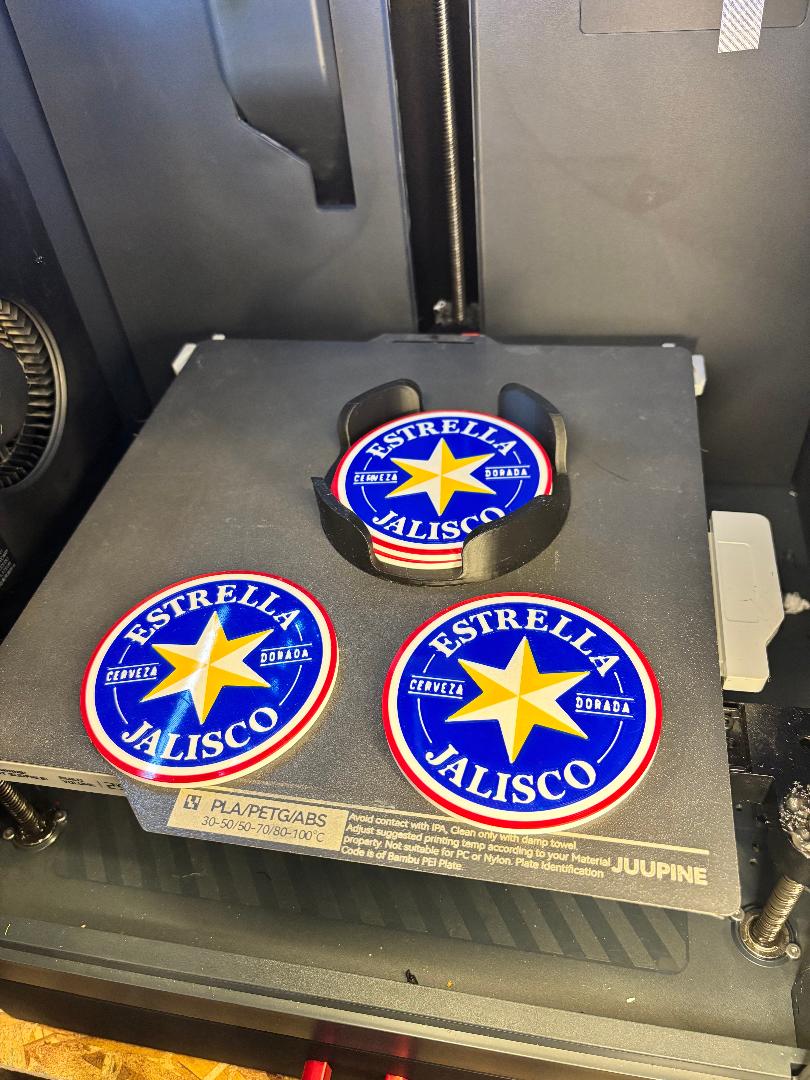 Estrella Beer Coaster set — thumbnail 2