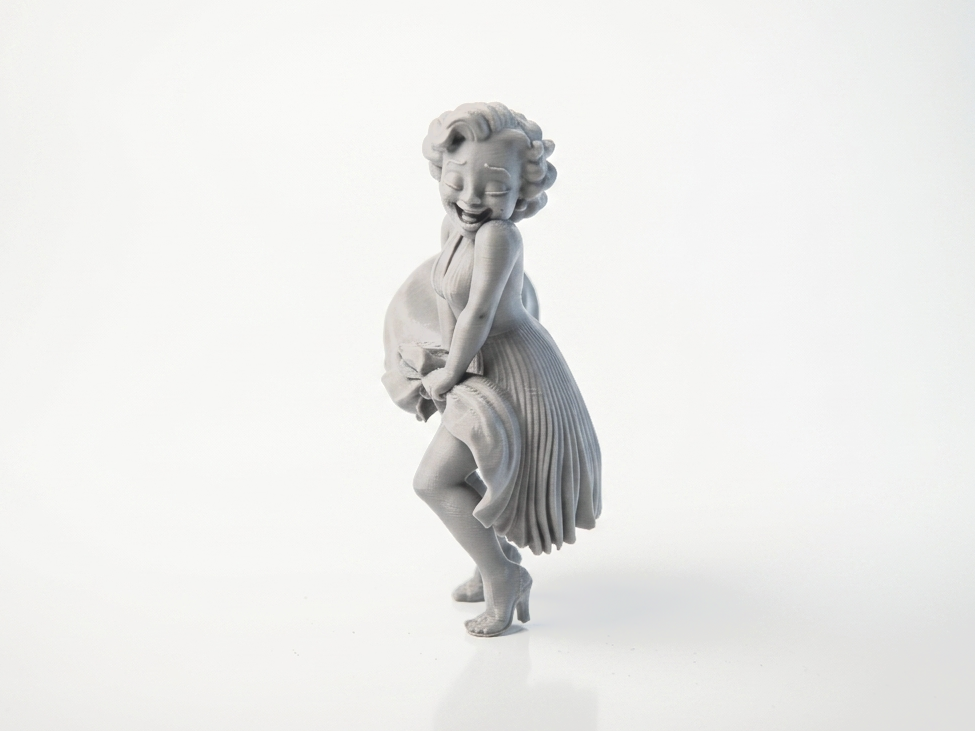 Shy Girl Figurine Female Figure 3D Printable