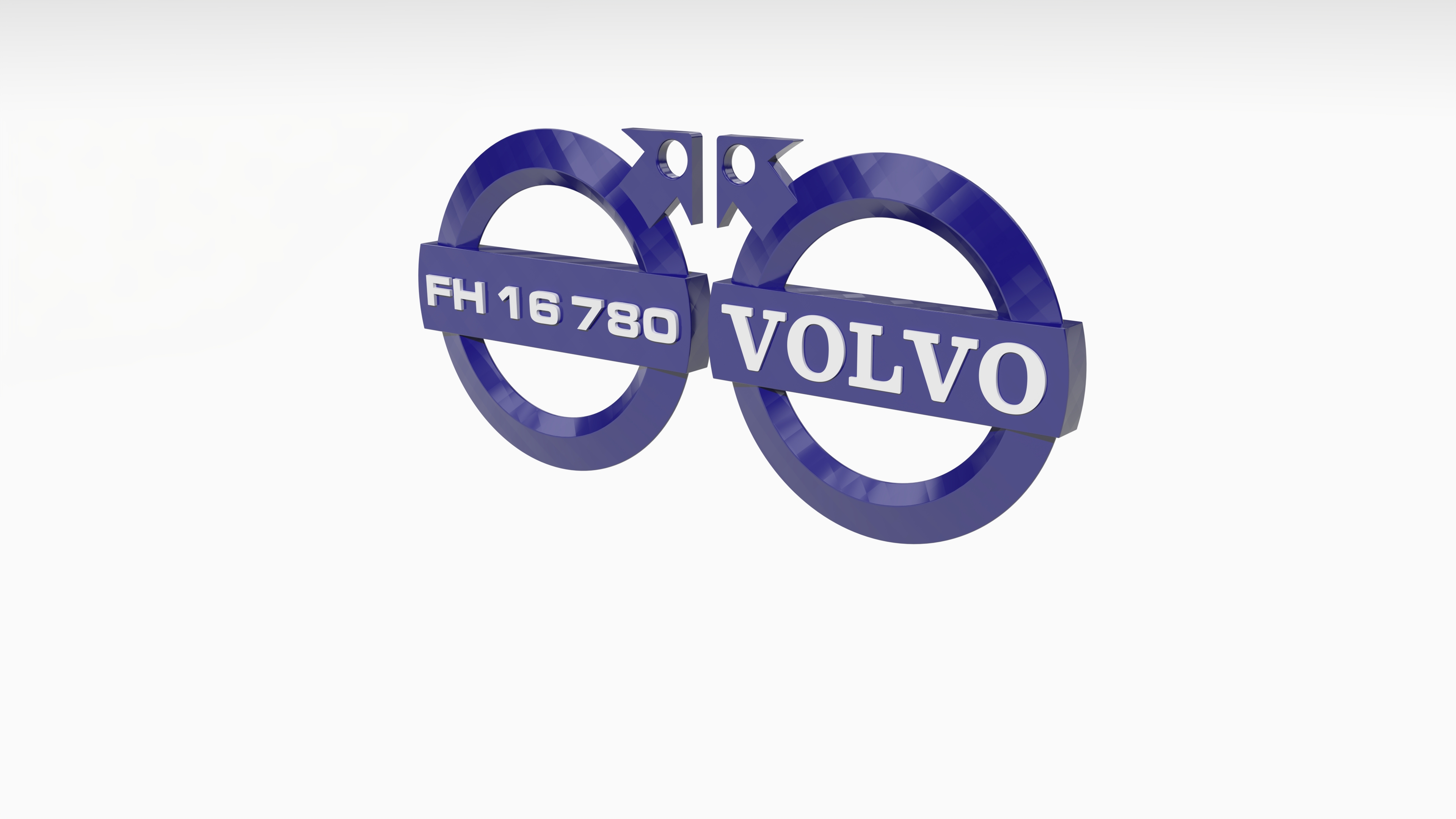 Volvo Keychain