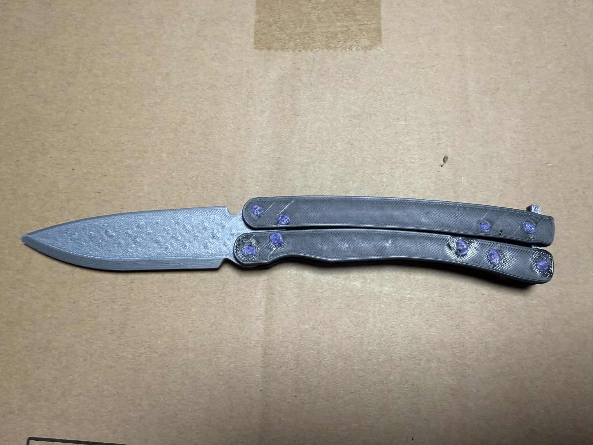 Butterfly knife, sharp — miniatura 4