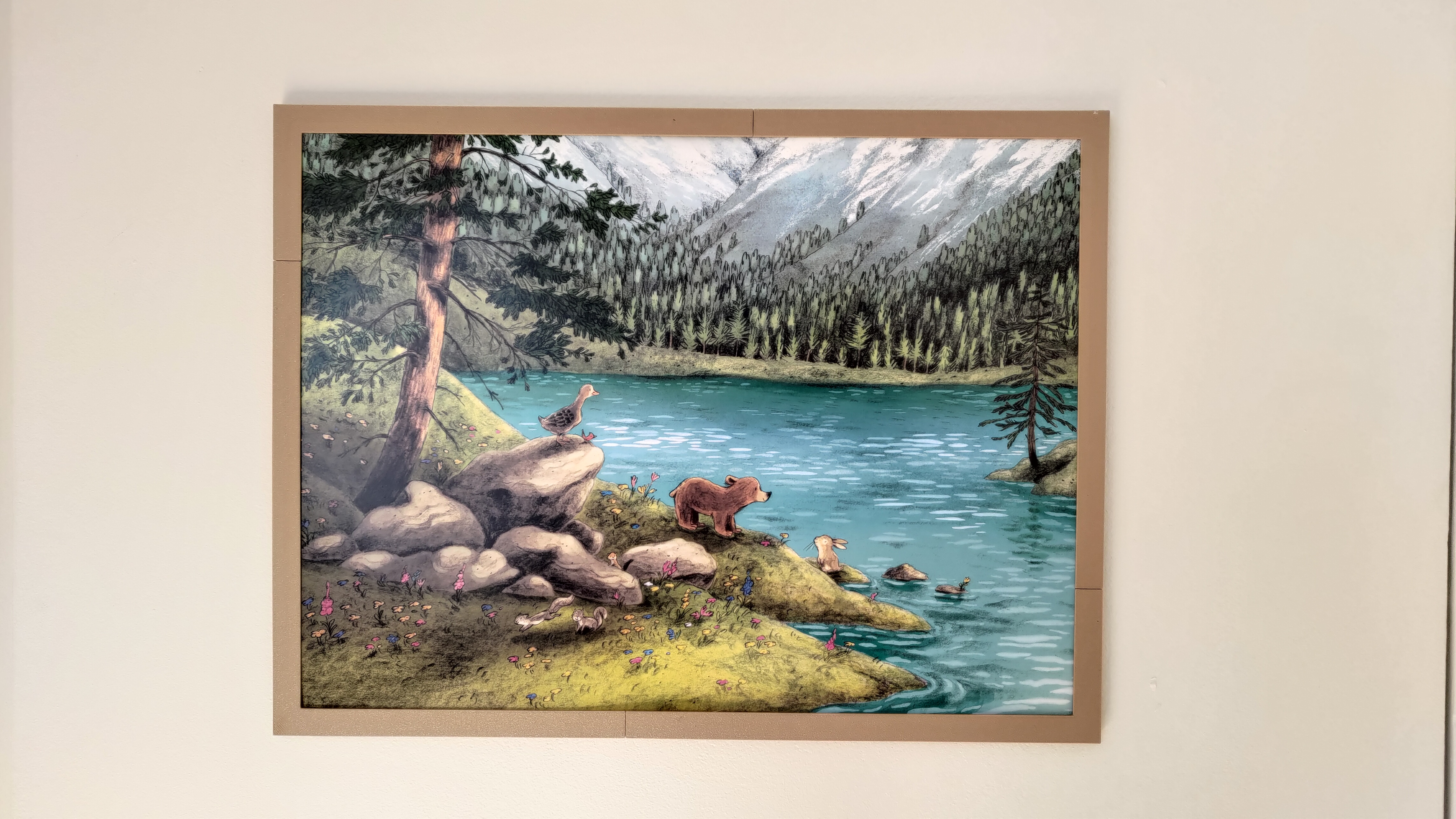 Large picture frame