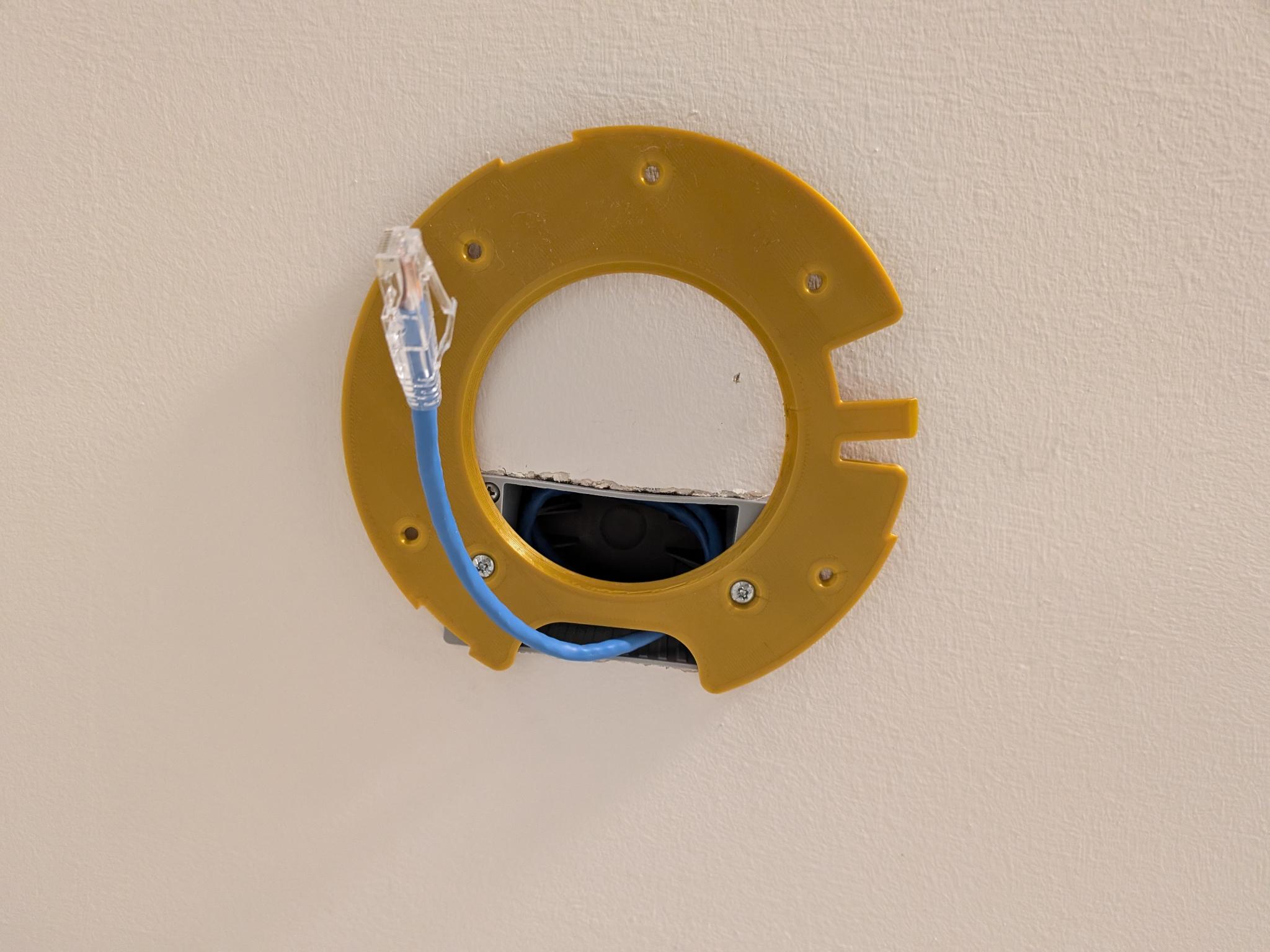 UniFi AP AC Pro Mount With Electrical Box Holes