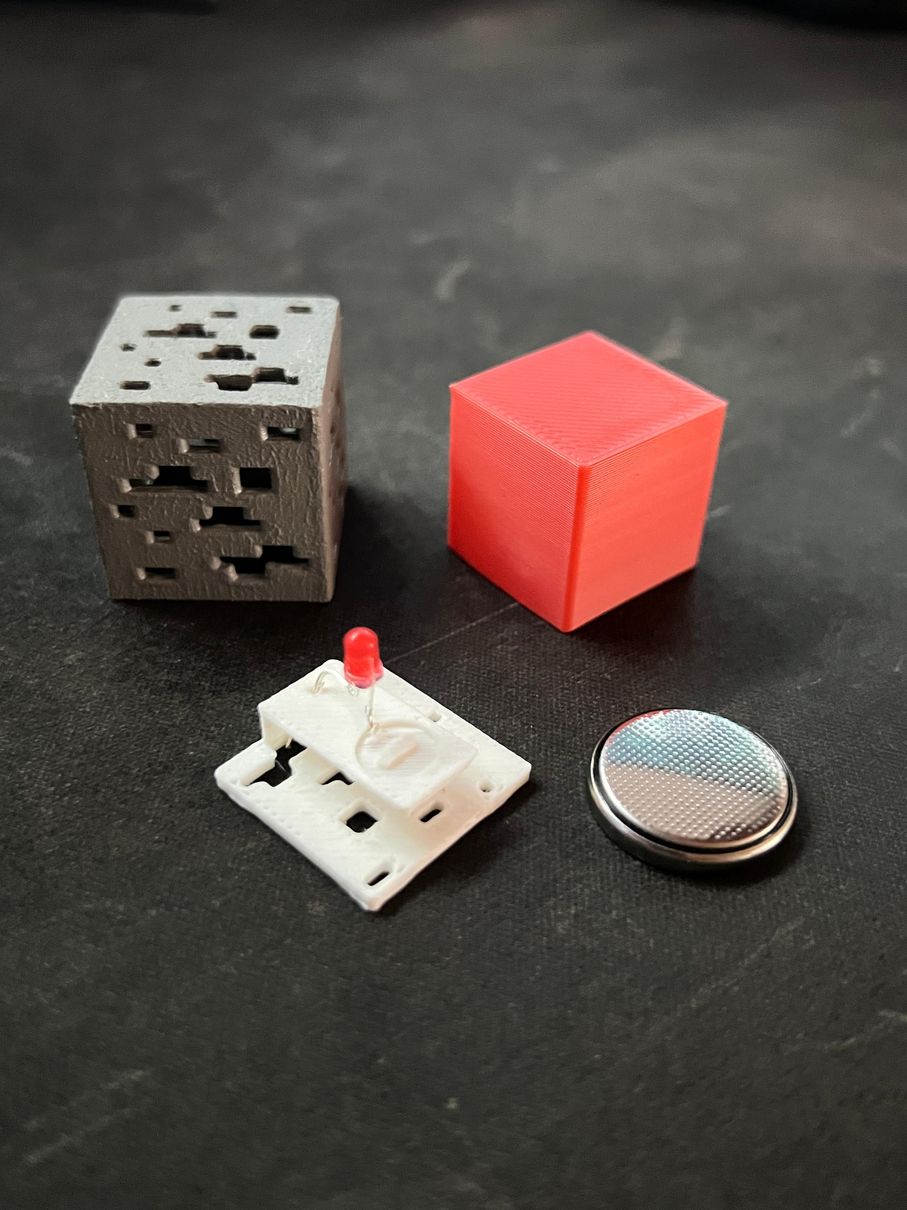 Miniatura 2 do modelo 3D LED Minecraft Mini Ore Block